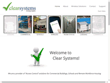 Tablet Screenshot of clearsystems.ca